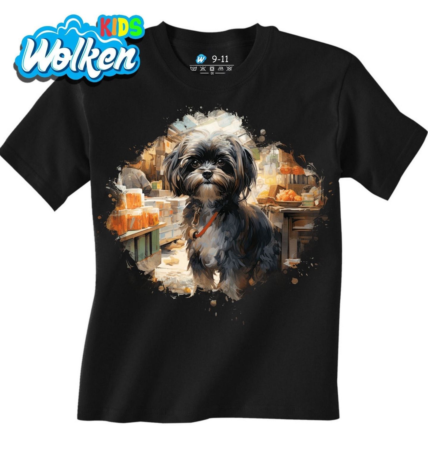 Dětské tričko Městský Shih-tzu.jpg