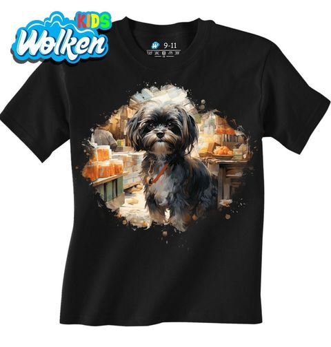 Obrázek produktu Dětské tričko Městský Shih-tzu