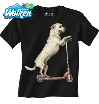 Dětské tričko Voříšek na Koloběžce.jpg