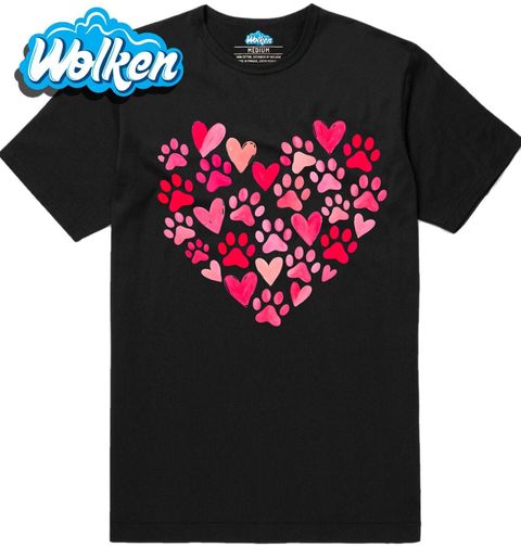 Obrázek produktu Pánské tričko Srdce ze Psích Tlapek