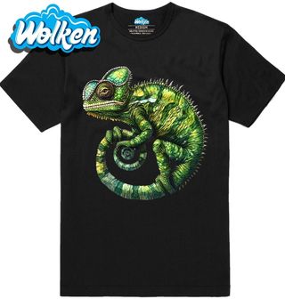 Pánské tričko Zelený Chameleon.jpg
