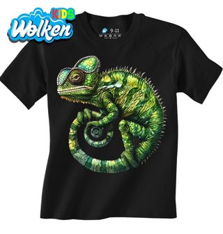 Dětské tričko Zelený Chameleon.jpg