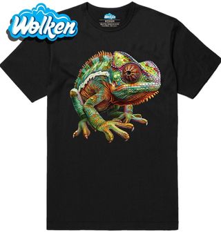 Pánské tričko Exotický Chameleon.jpg