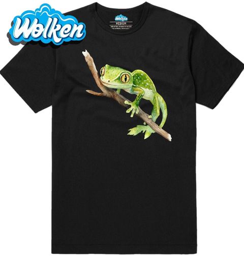 Obrázek produktu Pánské tričko Novozélandský Zelený Gekon Naultinus