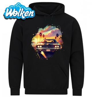 Mikina Dodge Charger u Pobřeží Kalifornie.jpg