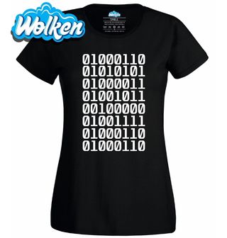 Dámské tričko Binární Kód 0 a 1.jpg