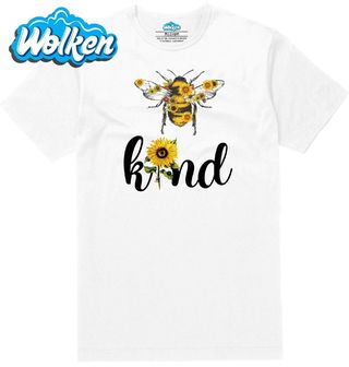 Pánské tričko  Včela mezi Slunečnicemi Bee Kind.jpg