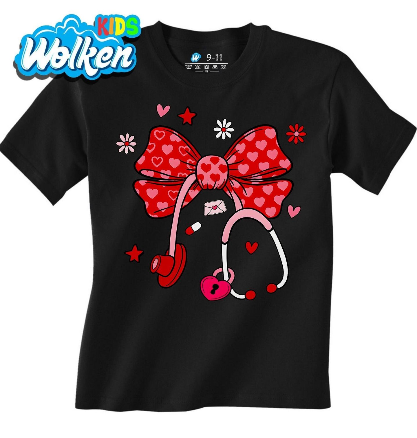 Dětské tričko Stetoskop plný Lásky.jpg