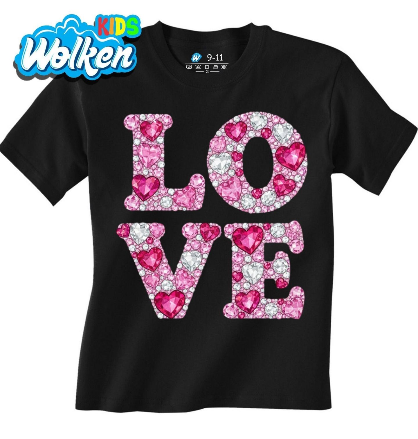 Dětské tričko Diamantová Láska LOVE.jpg