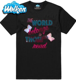 Pánské tričko Svět patří těm, kdo čtou The world belongs to those who read.jpg