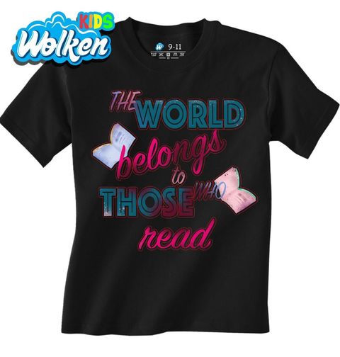 Obrázek produktu Dětské tričko Svět patří těm, kdo čtou The world belongs to those who read