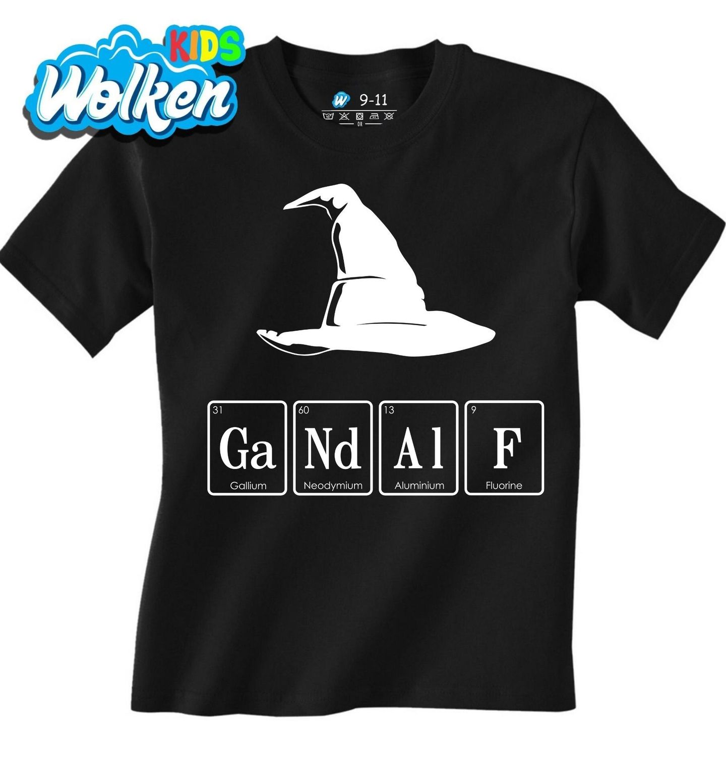 Dětské tričko Chemické prvky Gandalf.jpg