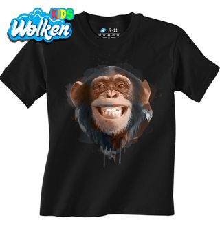 Dětské tričko Smějící se Šimpanz.jpg