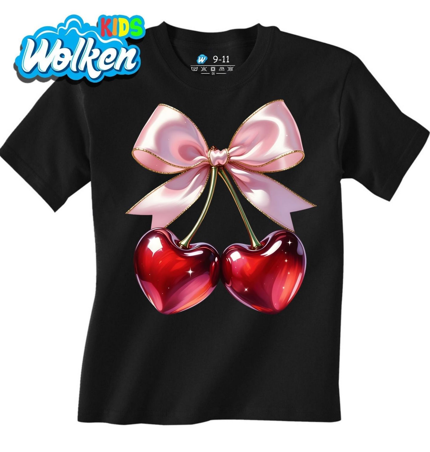 Dětské tričko Sladké Třešničky s Mašlí.jpg