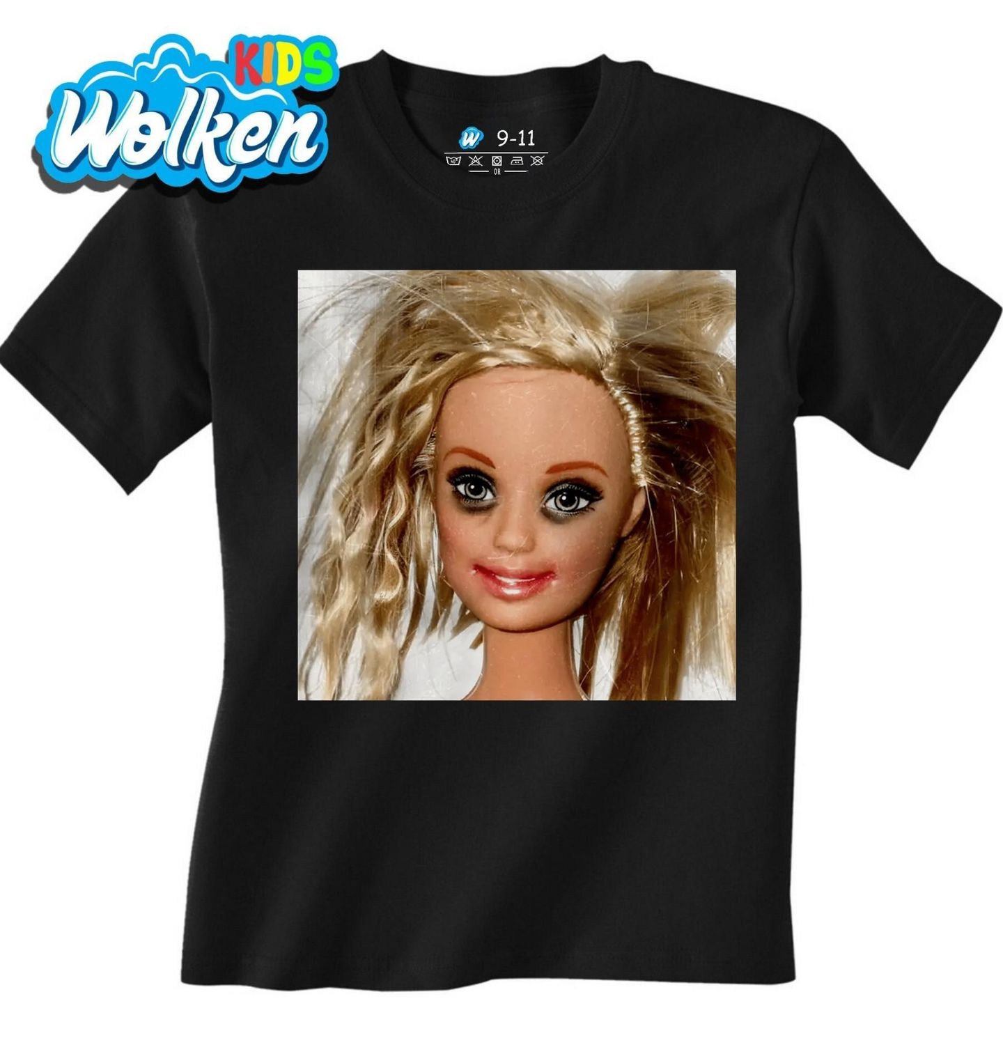 Dětské tričko Rozcuchaná Barbie po Párty.jpg