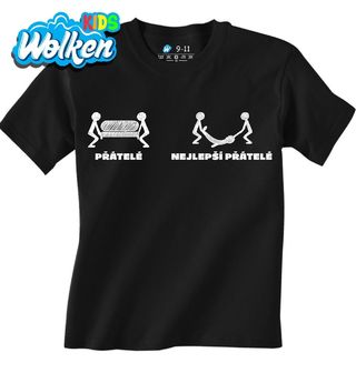 Dětské tričko Přátelé vs. Nejlepší Přátelé.jpg