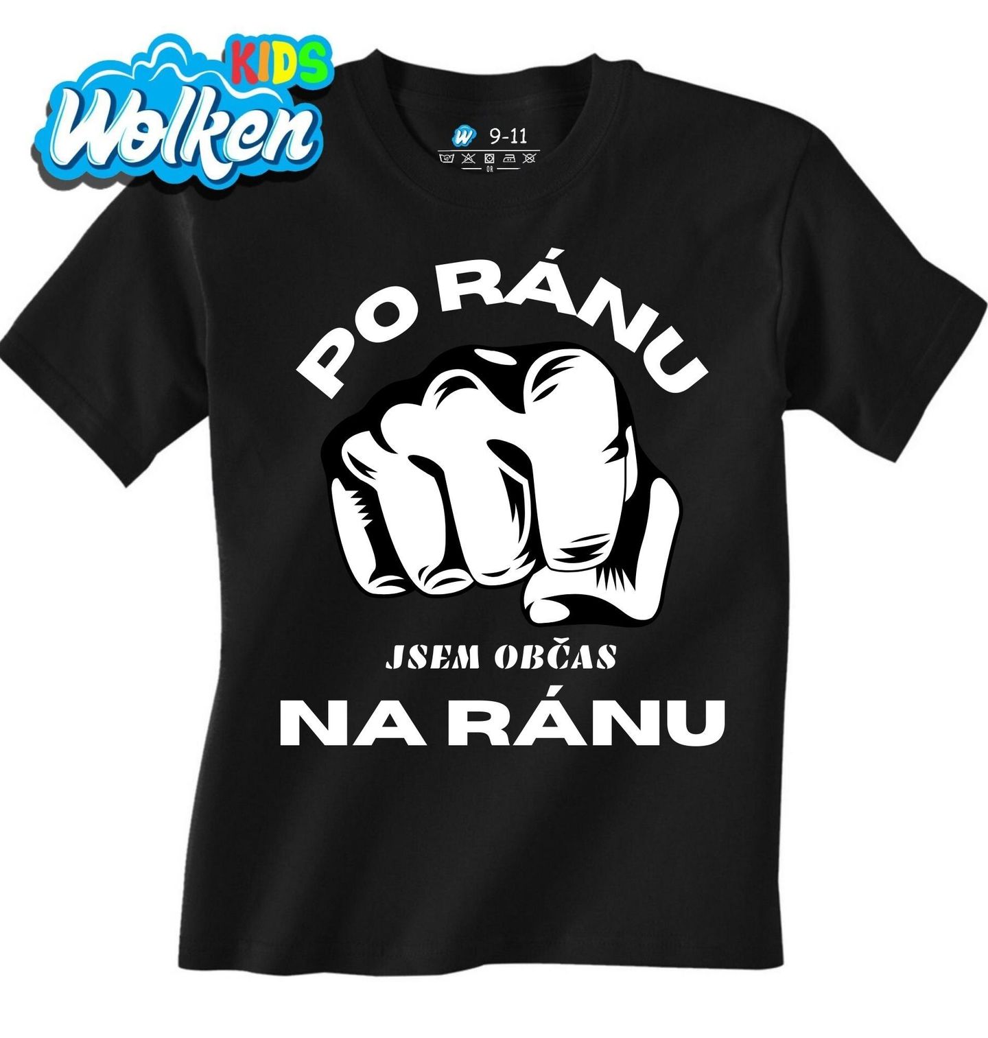 Dětské tričko Po ránu jsem občas na ránu.jpg