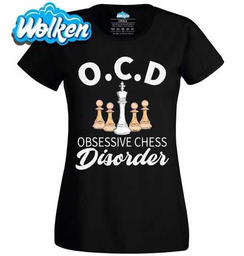 Obrázek produktu Dámské tričko Obsedantní šachová porucha O.C.D.