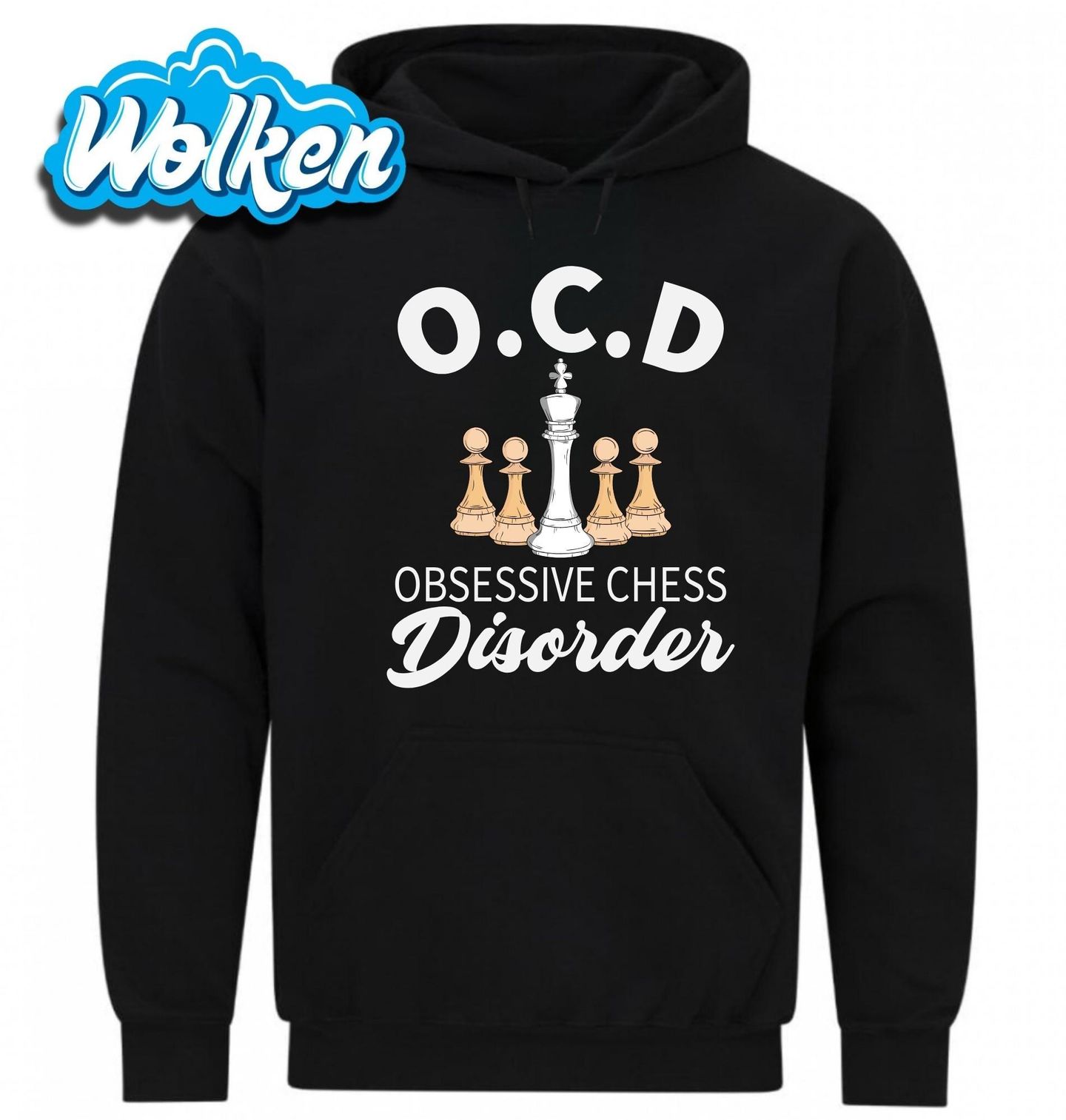 Mikina Obsedantní šachová porucha O.C.D.jpg