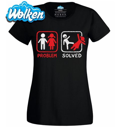Obrázek produktu Dámské tričko Problémy ve vztahu? Problem solved - Rozchod
