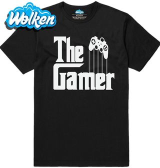 Pánské tričko The Gamer Herní Kmotr.jpg