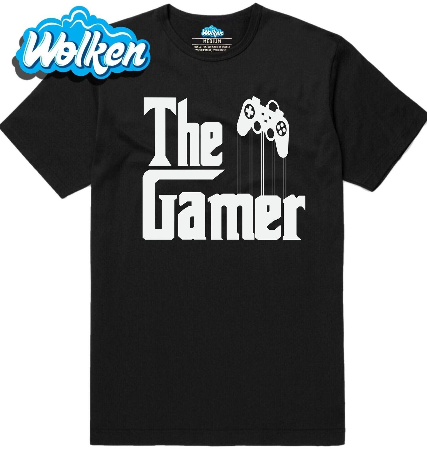 Pánské tričko The Gamer Herní Kmotr.jpg