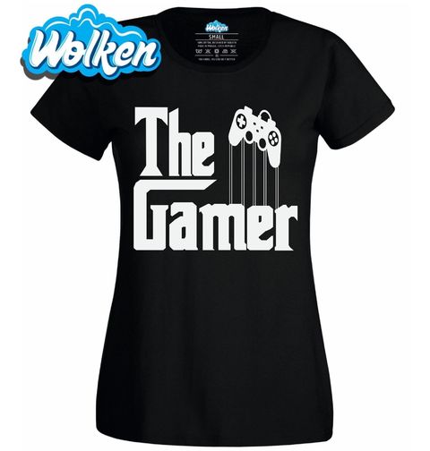 Obrázek produktu Dámské tričko The Gamer Herní Kmotr
