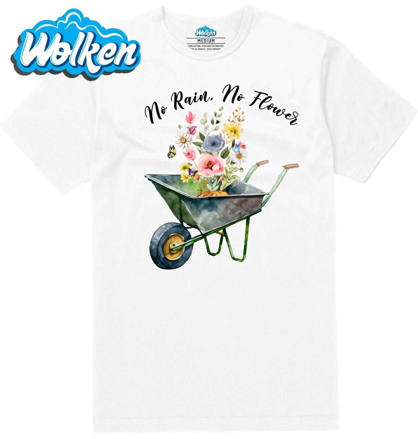 Pánské tričko  Bez deště nejsou květiny No Rain, No Flowers.jpg