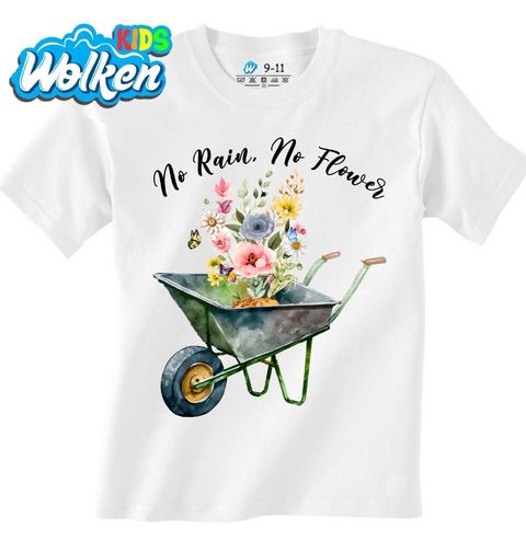 Obrázek produktu Dětské tričko Bez deště nejsou květiny No Rain, No Flowers