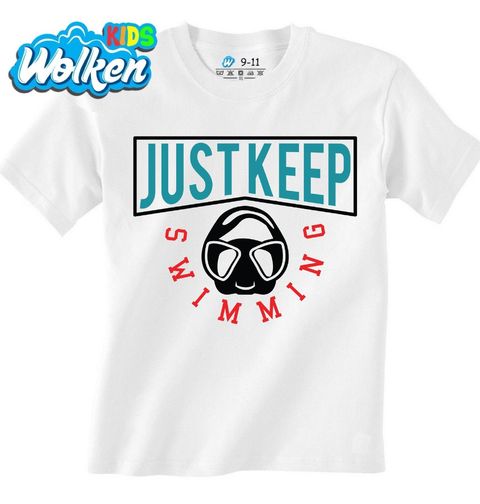 Obrázek produktu Dětské tričko Prostě pořád plav Just Keep Swimming