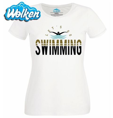 Obrázek produktu Dámské tričko Pojďme Plavat Let’s Go Swimming