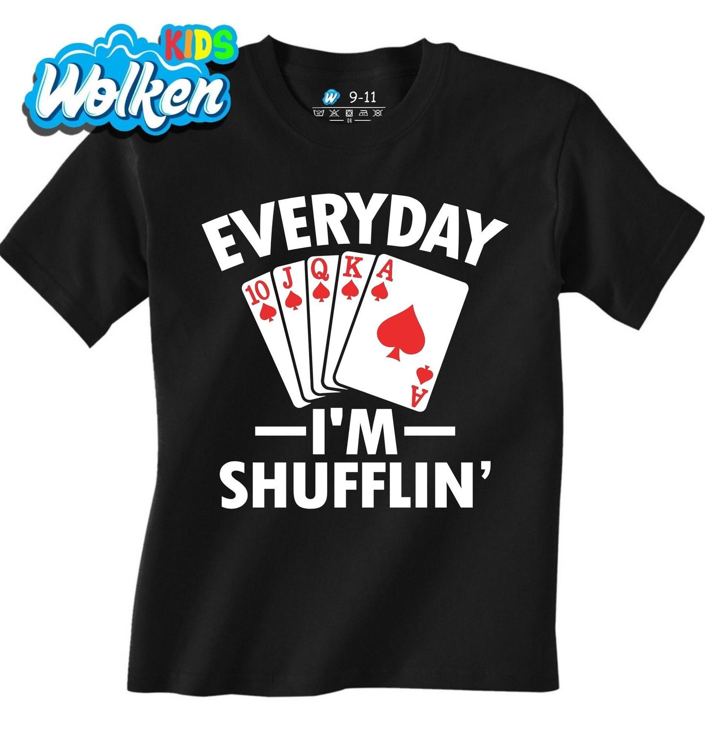 Dětské tričko Každý den míchám karty Everyday I’m Shufflin’.jpg