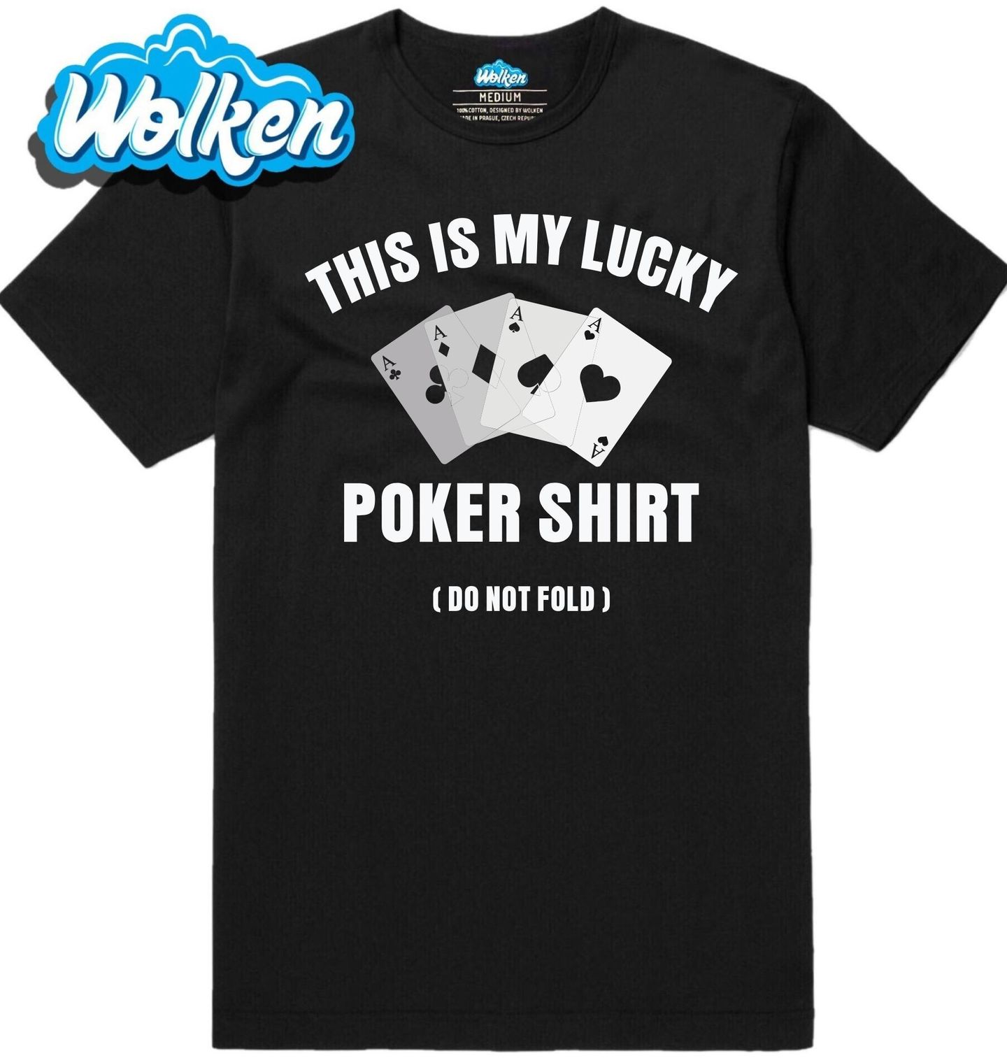 Pánské tričko Tohle je moje šťastné pokerové tričko.jpg