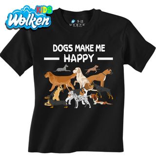 Dětské tričko Psi mě dělají šťastným.jpg