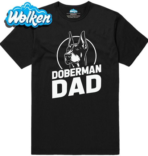 Obrázek produktu Pánské tričko Táta Dobrmana Doberman Dad