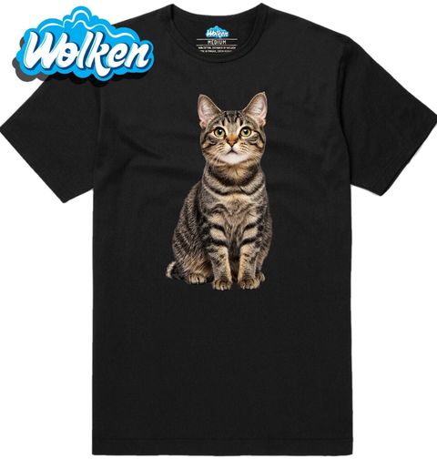 Obrázek produktu Pánské tričko Krátkosrstá Mourovatá Kočka