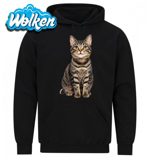 Obrázek produktu Pánská mikina Krátkosrstá Mourovatá Kočka