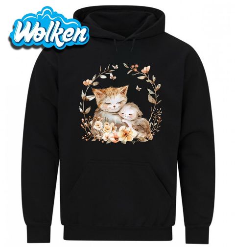 Obrázek produktu Pánská mikina Mateřská Láska Kočka a Kotě