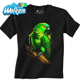 Dětské tričko Amazoňan zelený.jpg