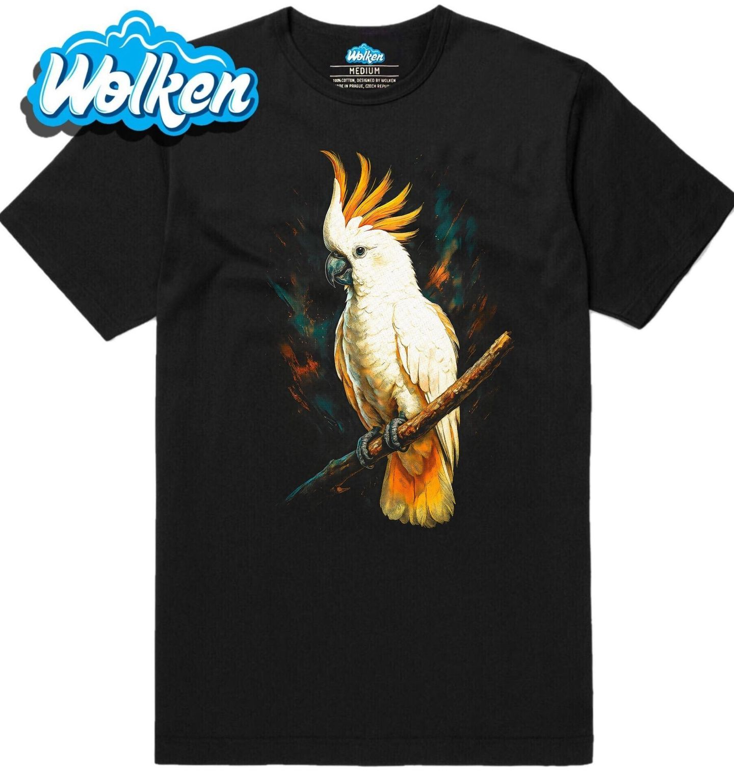 Pánské tričko Kakadu žlutočečelatý.jpg