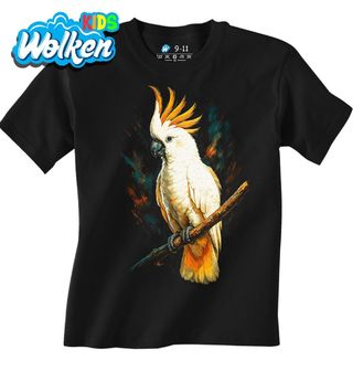 Dětské tričko Kakadu žlutočečelatý.jpg