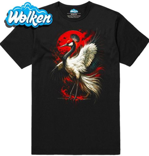 Obrázek produktu Pánské tričko Jeřáb mandžuský