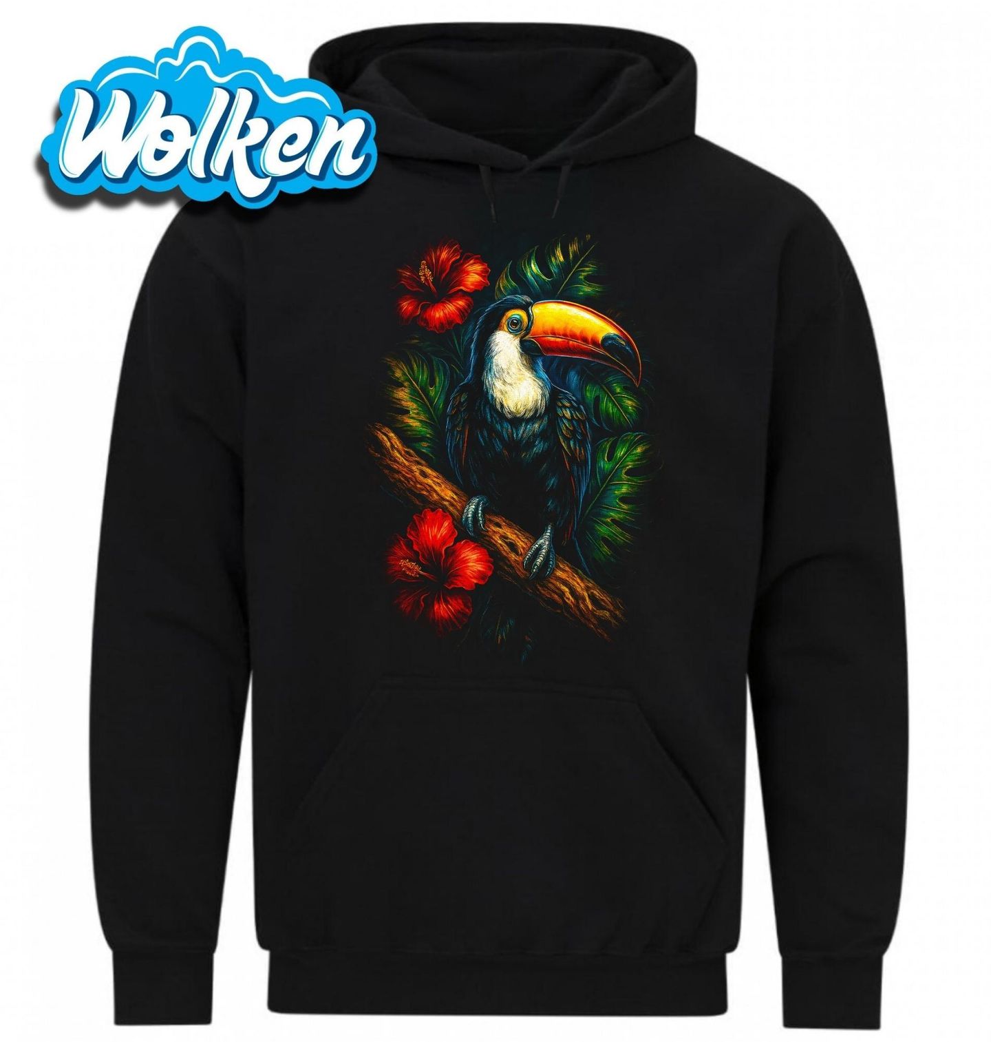 Mikina Exotický Tukan obrovský.jpg