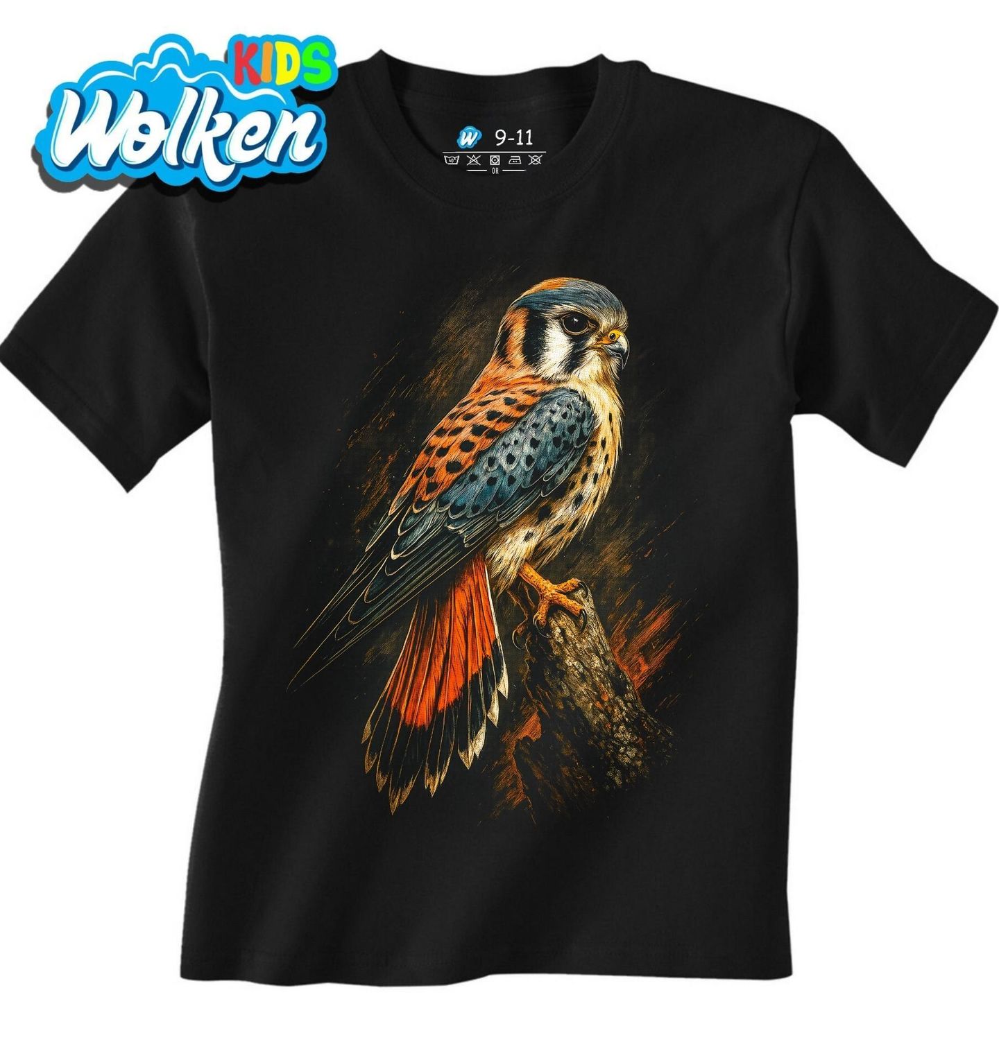 Dětské tričko Poštolka americká.jpg