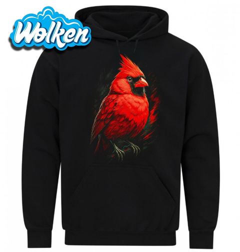 Obrázek produktu Pánská mikina Pěvec Kardinál červený