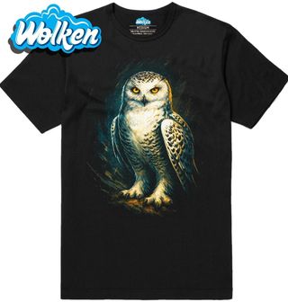 Pánské tričko Sovice sněžní.jpg