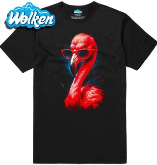 Pánské tričko Plameňák růžový.jpg