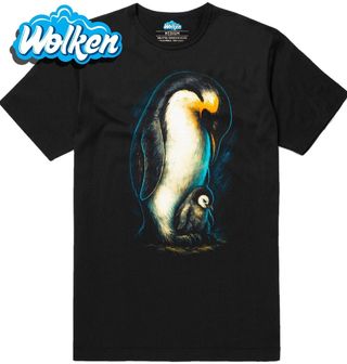 Pánské tričko Tučňák císařský s Mládětem.jpg