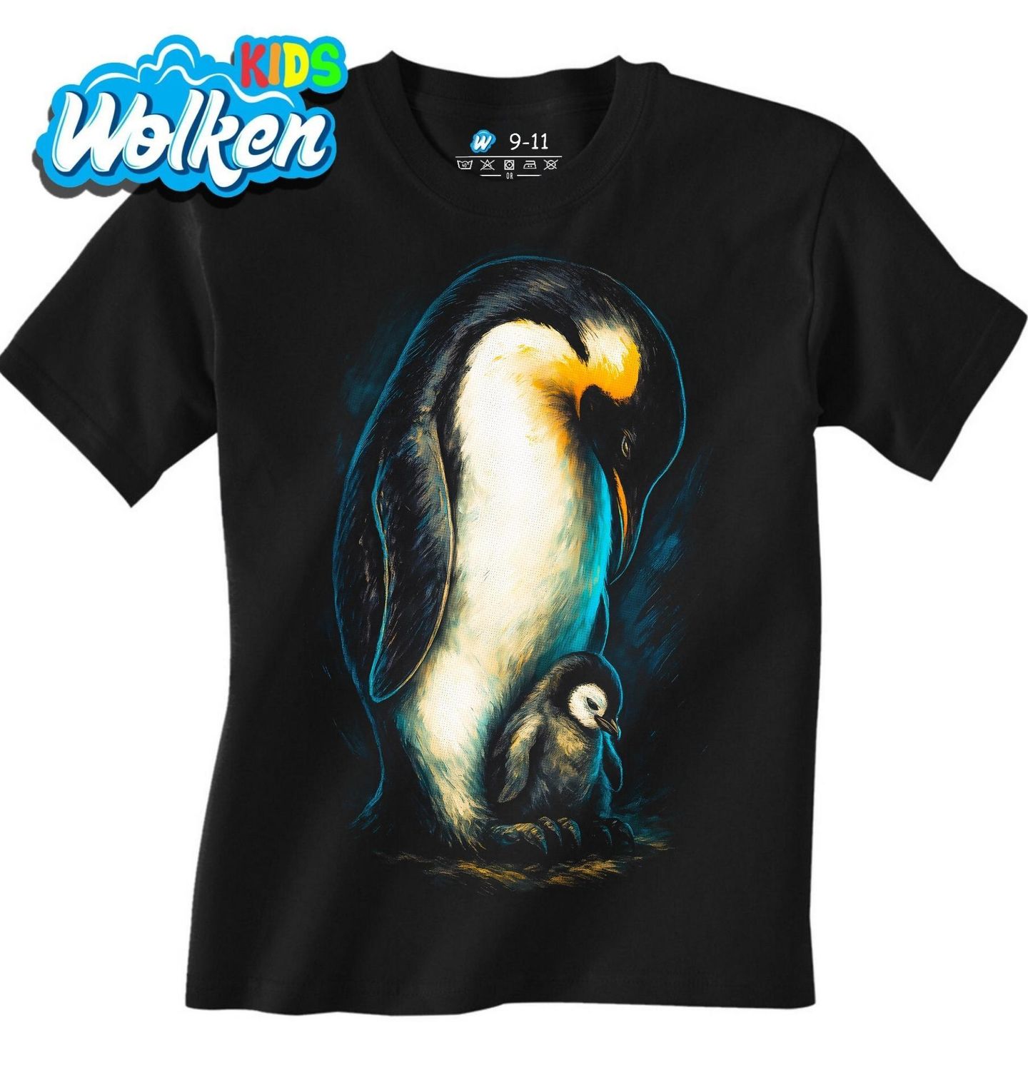 Dětské tričko Tučňák císařský s Mládětem.jpg