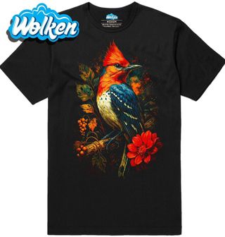 Pánské tričko Datel červenohlavý.jpg